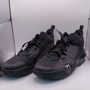 NEW Nike Jordan Stay Loyal 2 Sneakers-Black Metallic Silver Mens Size 13 US